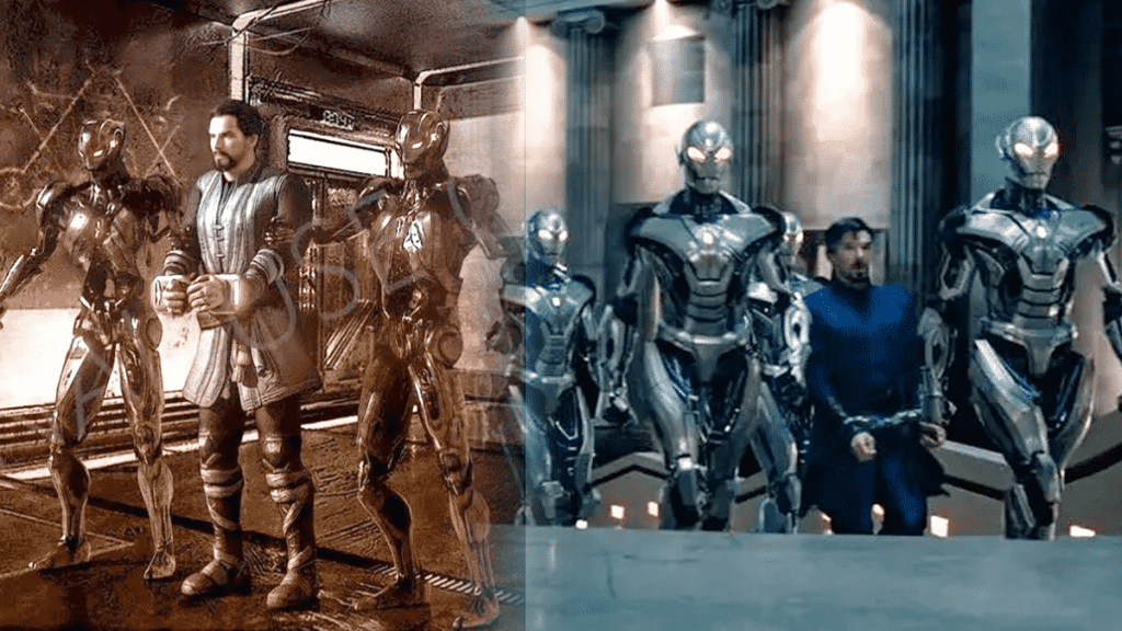 Leaked Concept Art vs Official Trailer - Doctor Strange 2