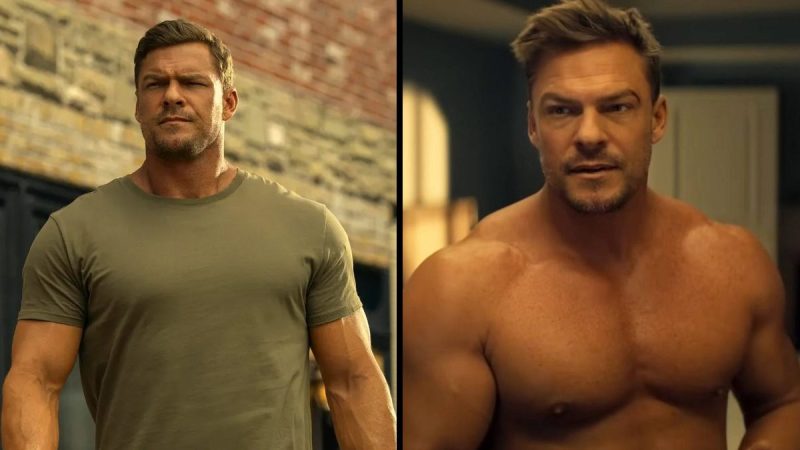 Alan Ritchson admits his fellow Christians slam him for filming ‘unmarried’ sex scenes in Reacher