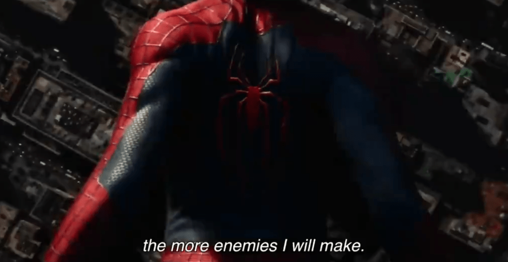 Andrew Garfield in Spider-Man Across The Spider-Verse 3 International Trailer