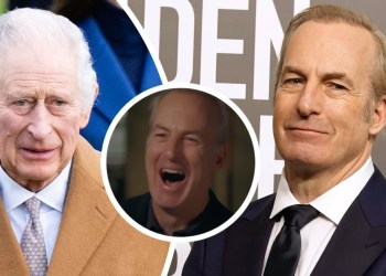 Watch Bob Odenkirk discover he's related to King Charles III Image 3