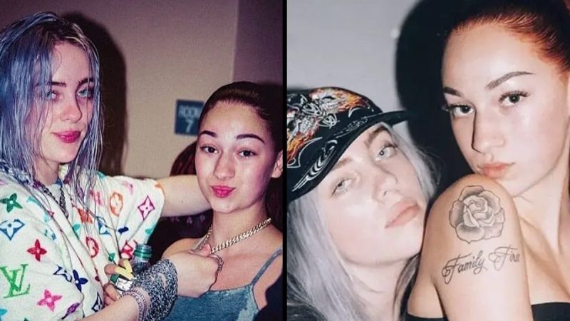 Billie Eilish fans react to Bhad Bhabie throwing water on her mid concert in resurfaced video
