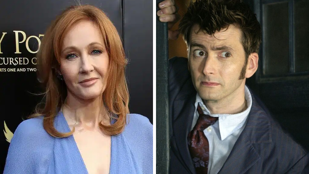 Detailed David Tennant And Jk Rowling Picture Digital Art Detailed David Tennant And Jk Rowling Picture Digital Art