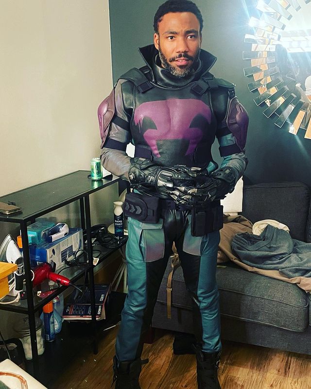 Donald Glover's Prowler Suit Fully Revealed In New 'Across The Spider-Verse' Images Image 1