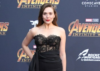 Elizabeth Olsen - Avengers Infinity War Red Carpet