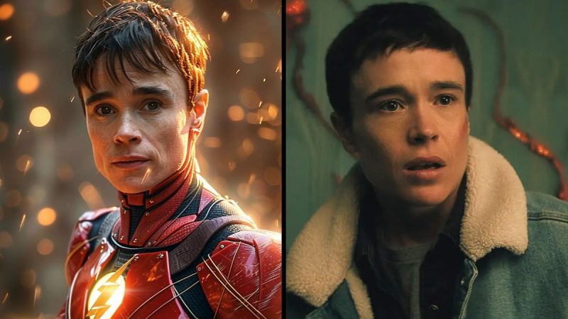 DC Universe fans share reactions to Elliot Page as The Flash in recent ‘terrifying’ viral concept art