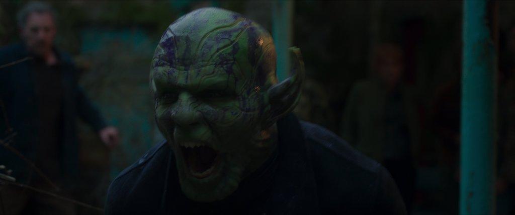 Kingsley Ben-Adir as Rebel Skrull leader Gravik in Episode 5 of Marvel Studios' Secret Invasion, exclusively on Disney+.