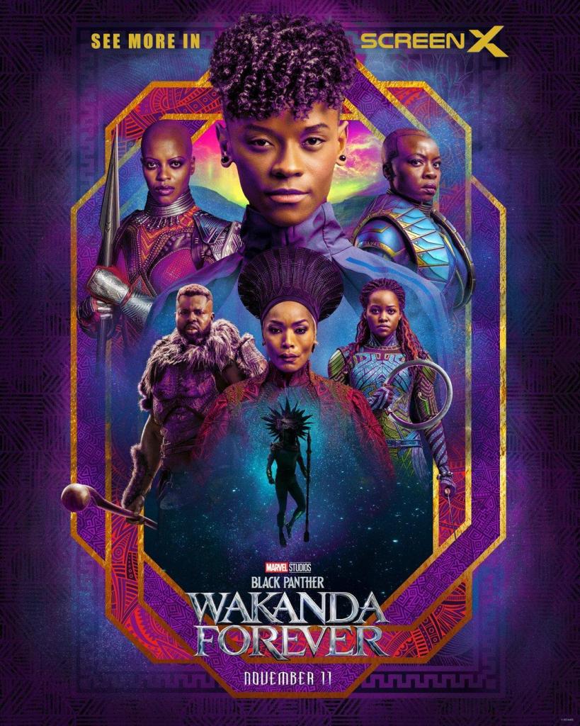  ScreenX Poster for Black Panther: Wakanda Forever