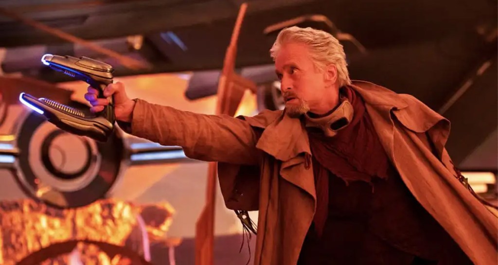 Michael Douglas as Hank Pym in Marvel Studios' 'Ant-Man and the Wasp: Quantumania' (Image Credit: Empire)