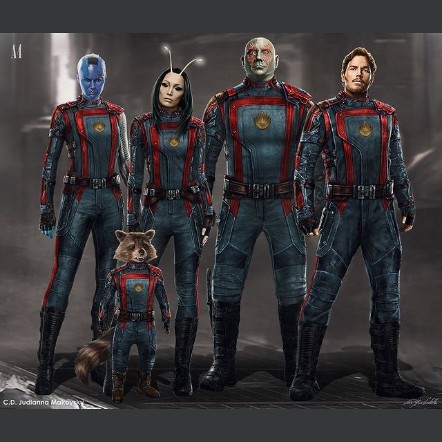 New 'Guardians of the Galaxy Vol. 3' Concept Art Shows Off Accurate Suit Designs Image 4
