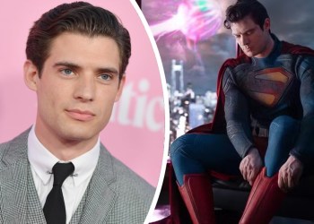 New look at David Corenswet as Superman revealed in set photos