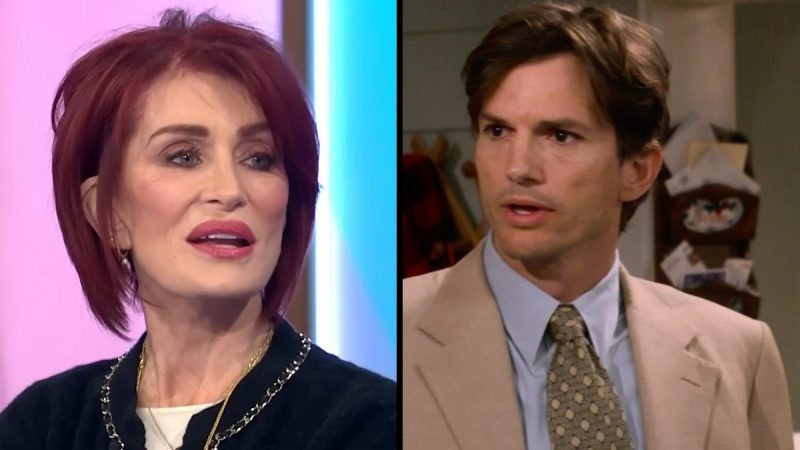 Sharon Osbourne claims Ashton Kutcher was a ‘rude little boy’ when she got his name wrong