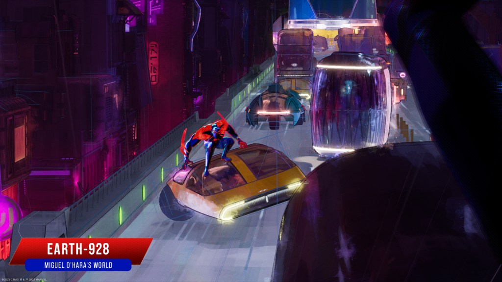Sony Releases New Universe Images, Details From 'Spider-Man Across The Spider-Verse' Image 4