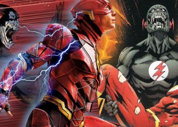 The Flash Movie Merch Reveals New Look At The Dark Flash Variant