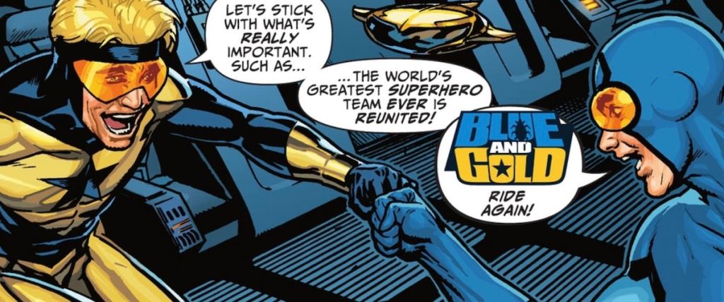 How Blue Beetle Sets Up the DCU's Booster Gold TV Show